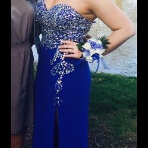 Royal Blue Prom Dress